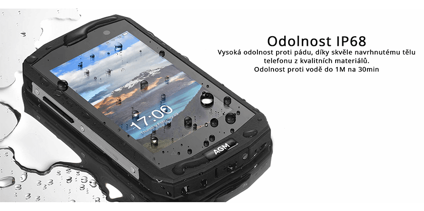 Odolný telefon AGM A8 mini