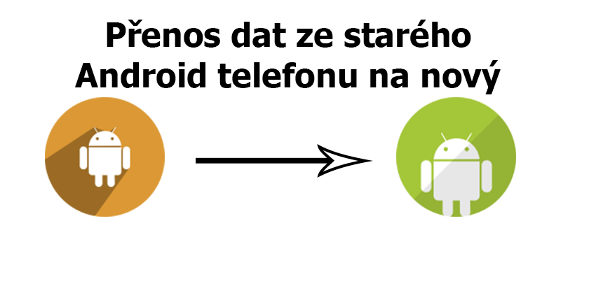 Přenos dat mezi Android telefony