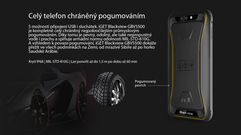 GBV5500 odolnost