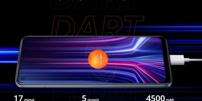 Realme 8 Pro nabíjení