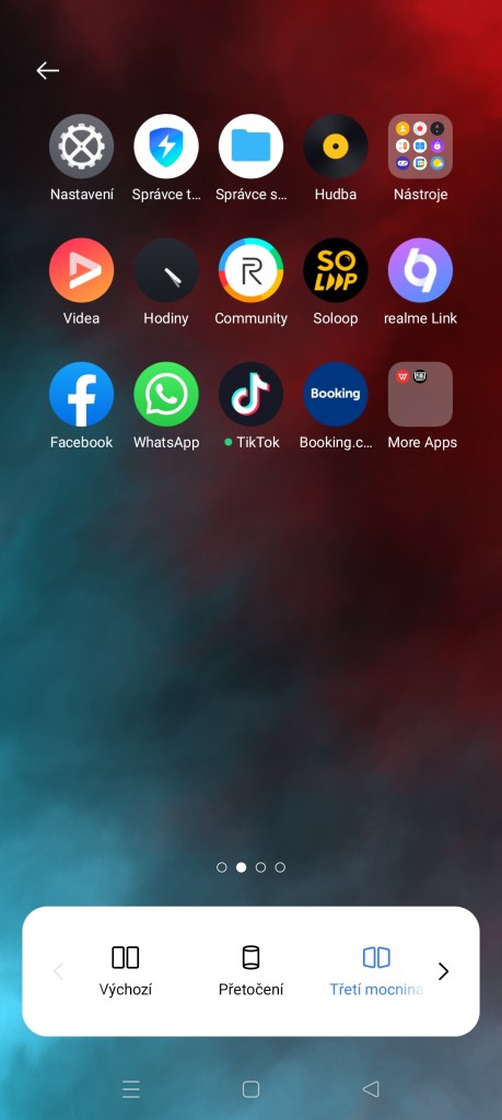 Realme 8i UI nastavení