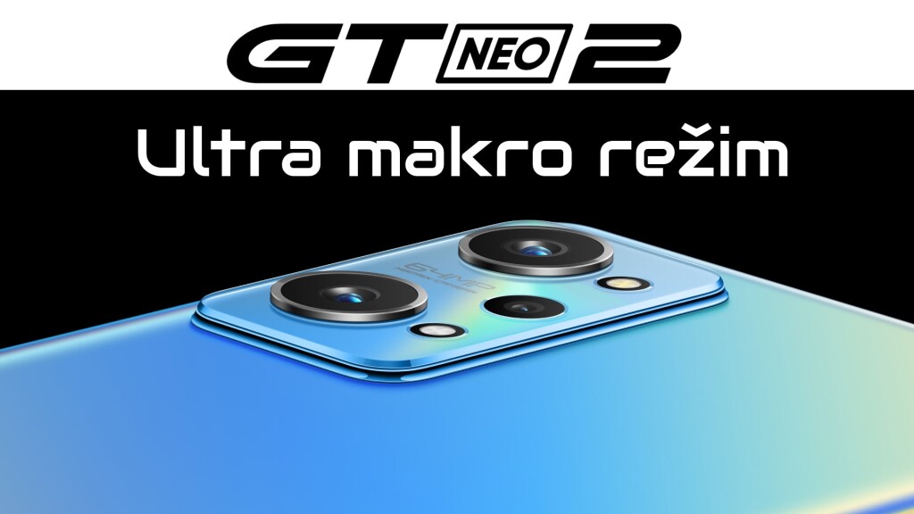 Realme GT NEO2 ukázkové fotky - makro režim