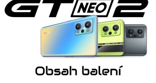 Realme GT NEO2 obsah balení