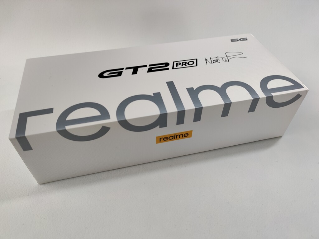 realme GT2 Pro krabice