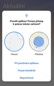 realme 2 Pro oprávnění polohy