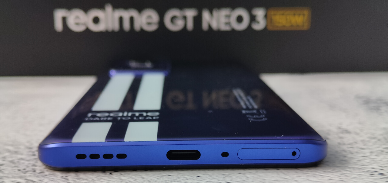realme GT Neo 3 konektory