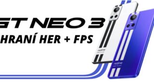 realme GT Neo 3 hraní her