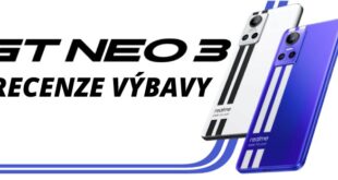 realme GT Neo 3 recenze výbavy